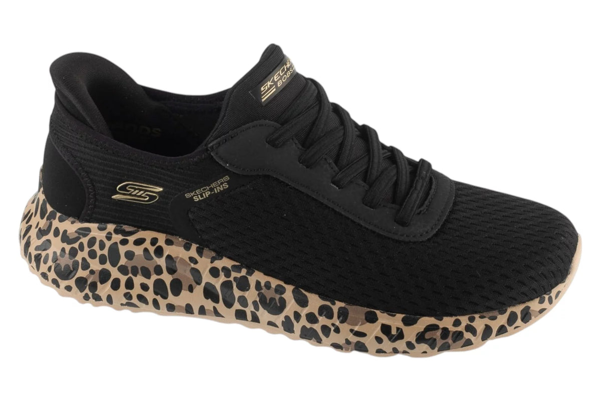 Skechers Slip-Ins Bobs Squad Chaos 117246-BLK - Czarne