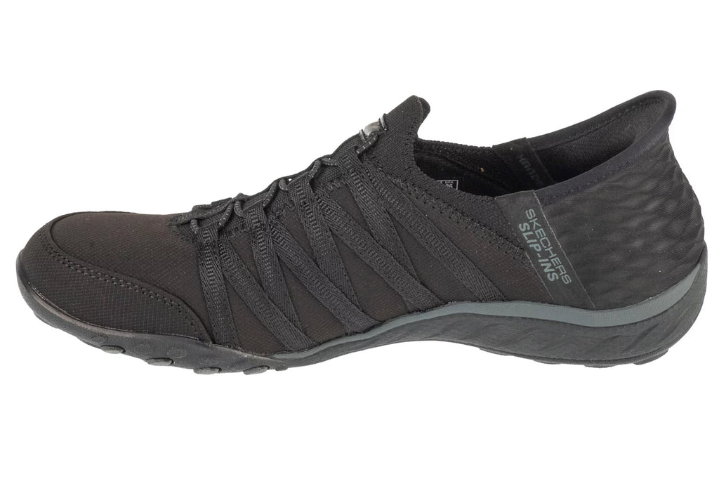 Skechers Slip-ins: Breathe Easy - Roll With Me 100593-BBK - Czarne