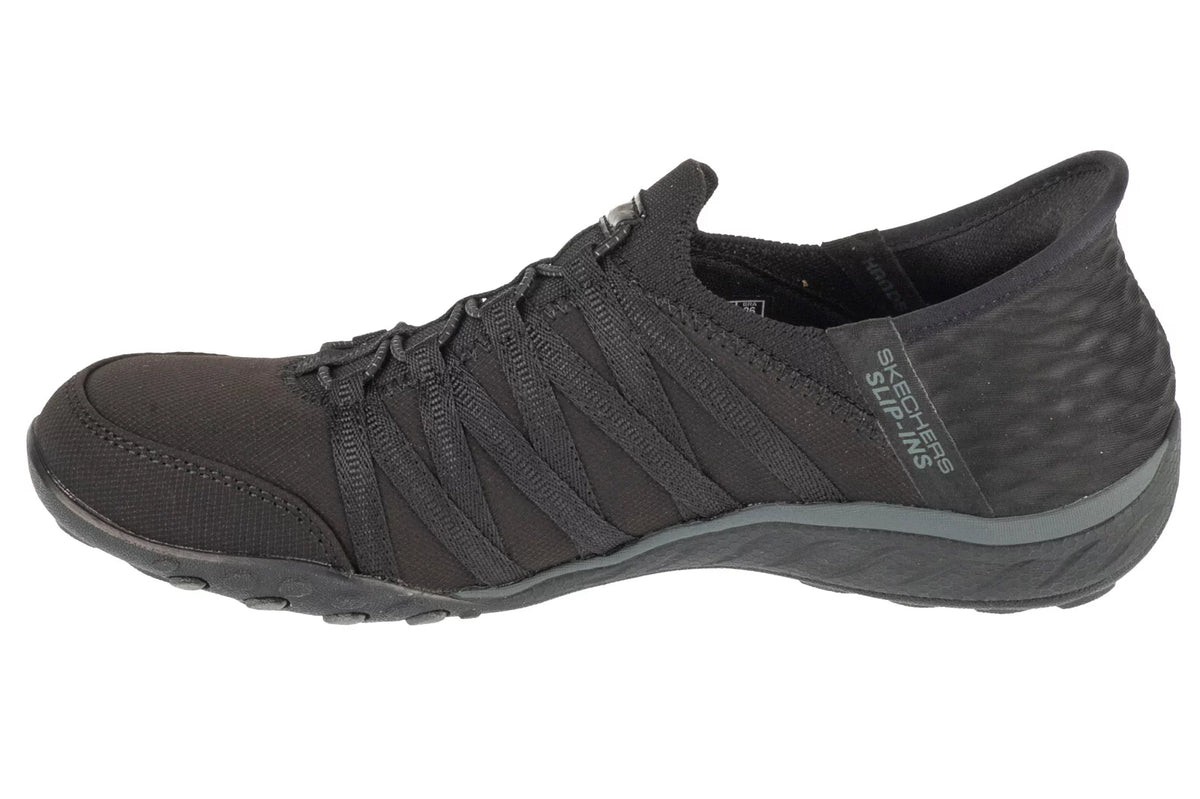 Skechers Slip-ins: Breathe Easy - Roll With Me 100593-BBK - Czarne