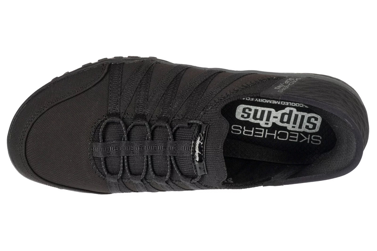 Skechers Slip-ins: Breathe Easy - Roll With Me 100593-BBK - Czarne