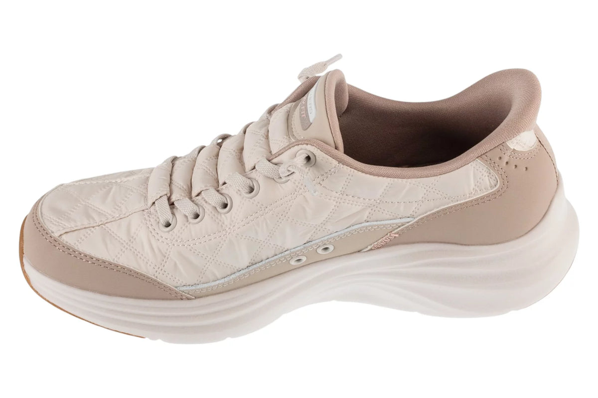 Skechers Slip-ins: Contour Foam - Cozy Fit 150404-NTTP - Beżowe