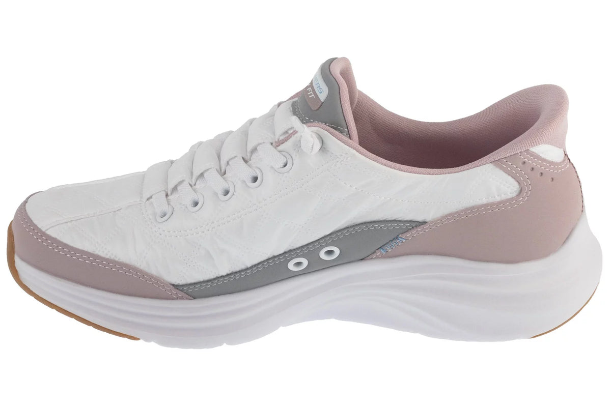 Skechers Slip-ins: Contour Foam - Cozy Fit 150404-WLV - Białe