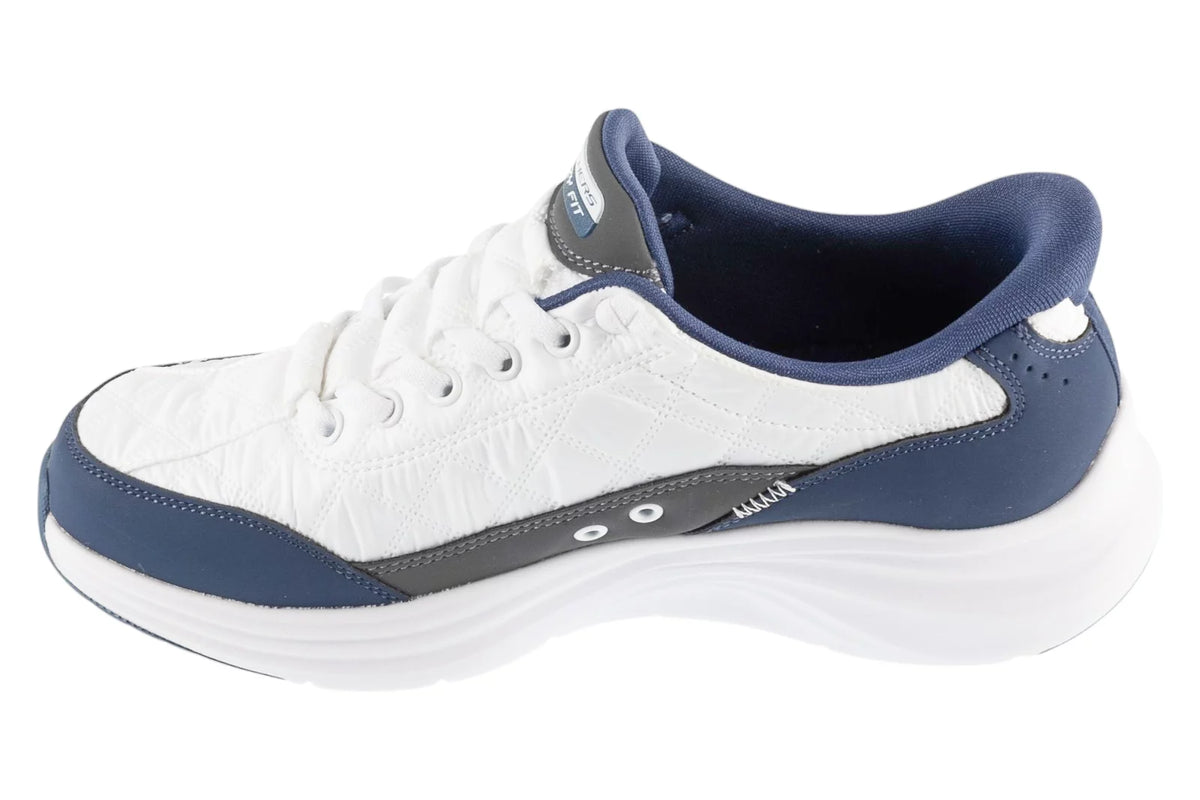 Skechers Slip-ins: Contour Foam - Cozy Fit 150404W-WNV - Białe