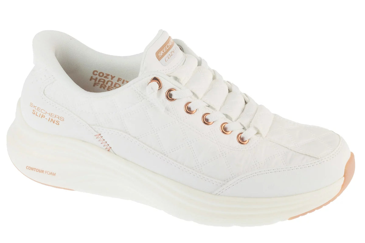 Skechers Slip-ins: Contour Foam - Golden Hour 150413-WTRG - Białe