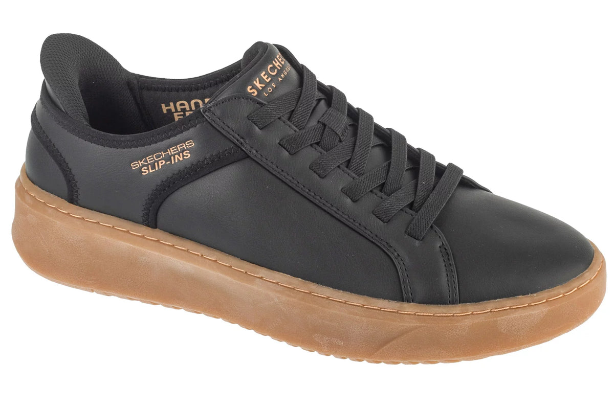Skechers Slip-Ins: Court Break - Suit Sneaker 183177-BKNT - Czarne
