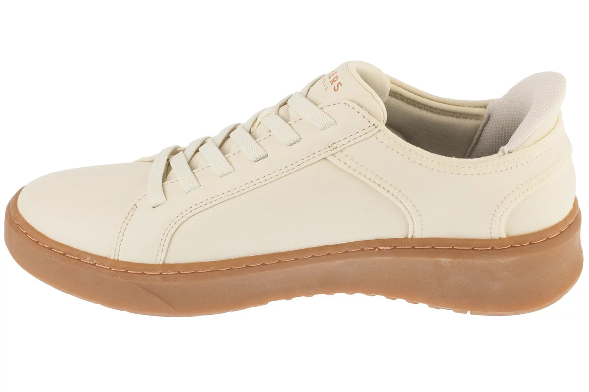 Skechers Slip-Ins: Court Break - Suit Sneaker 183177-WNT - Białe