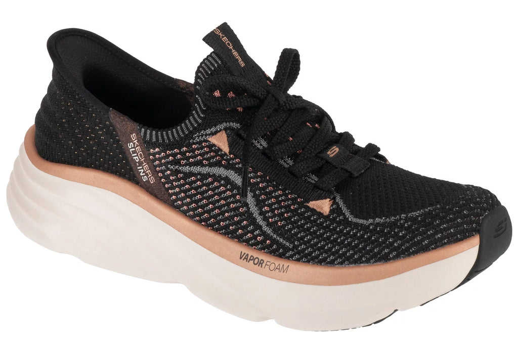Skechers Slip-Ins: D'lux Vapor - Evening Glow 150584-BKRG - Czarne