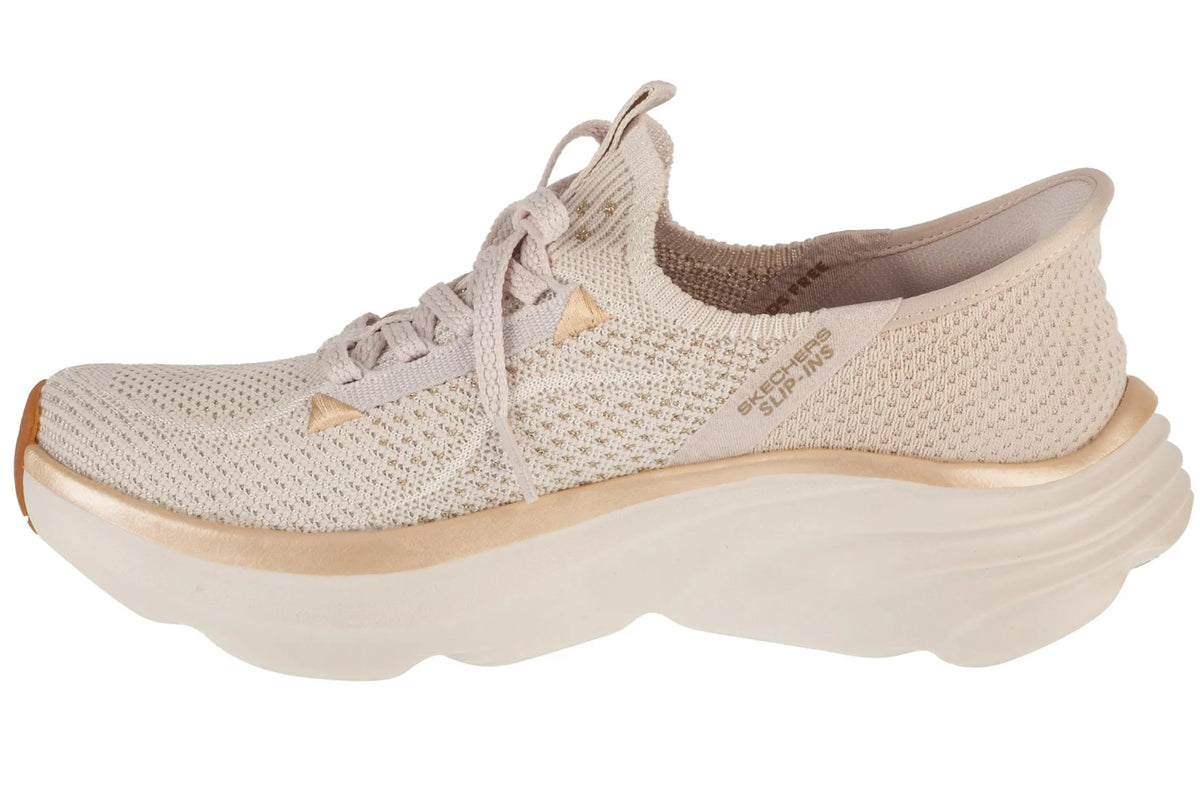 Skechers Slip-Ins: D'lux Vapor - Evening Glow 150584-NTGD - Beżowe