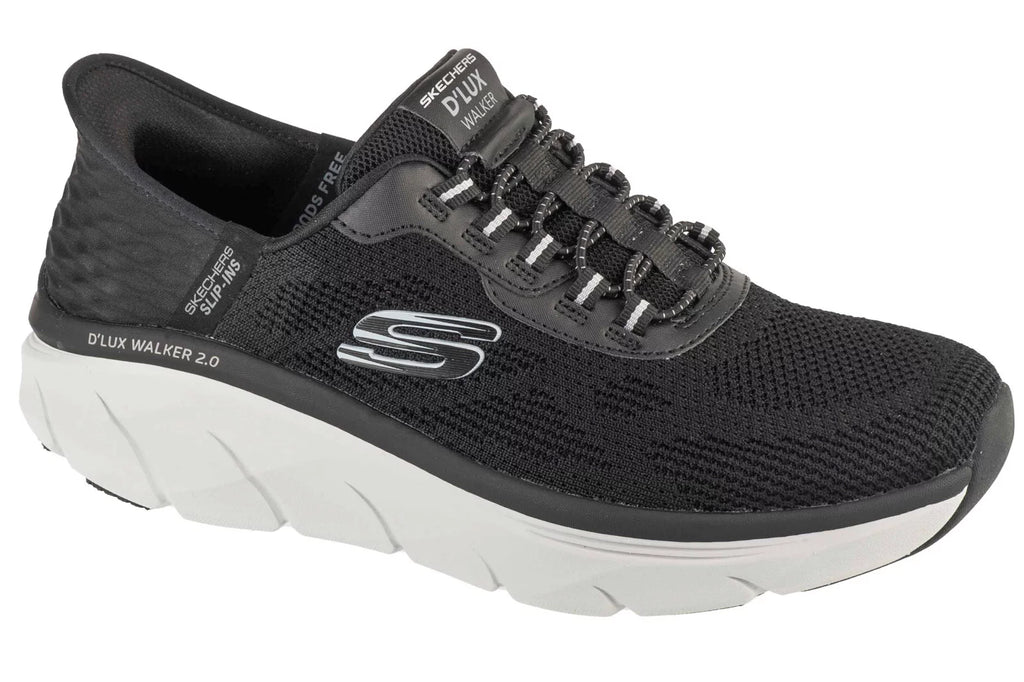 Skechers Slip-ins: D'Lux Walker 2.0 - Rezinate 232446-BKGY - Czarne