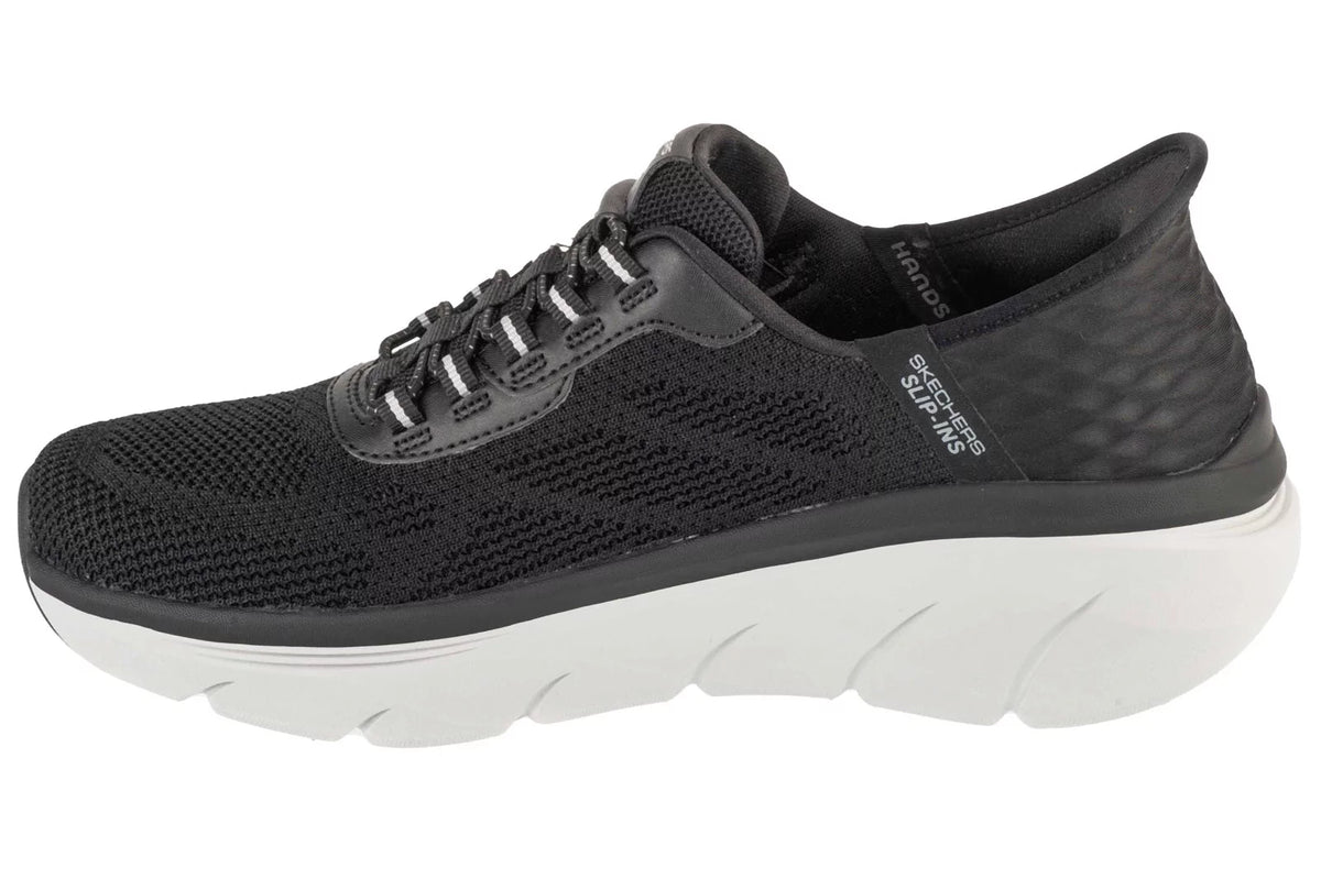 Skechers Slip-ins: D'Lux Walker 2.0 - Rezinate 232446-BKGY - Czarne