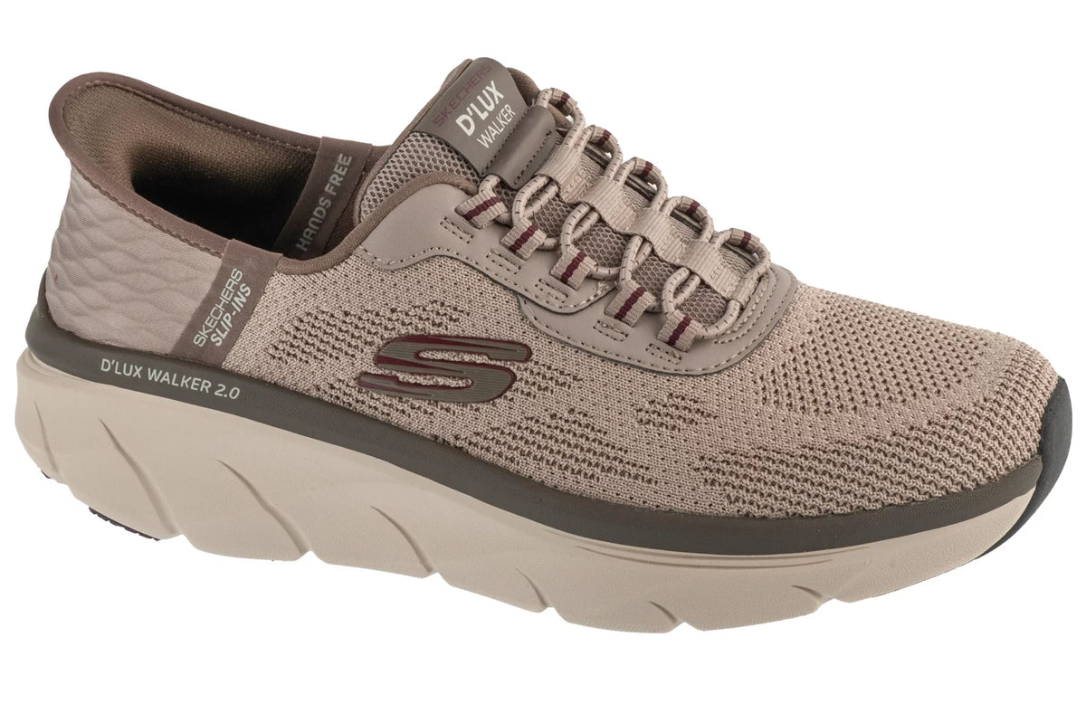 Skechers Slip-ins: D'Lux Walker 2.0 - Rezinate 232446-TPE - Beżowe