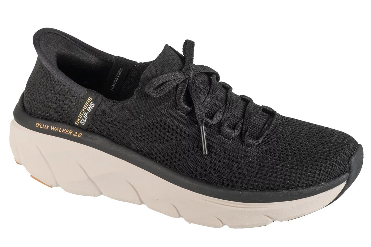 Skechers Slip-Ins: D'lux Walker 2.0 - Thrill Movement 150105-BKTN - Czarne