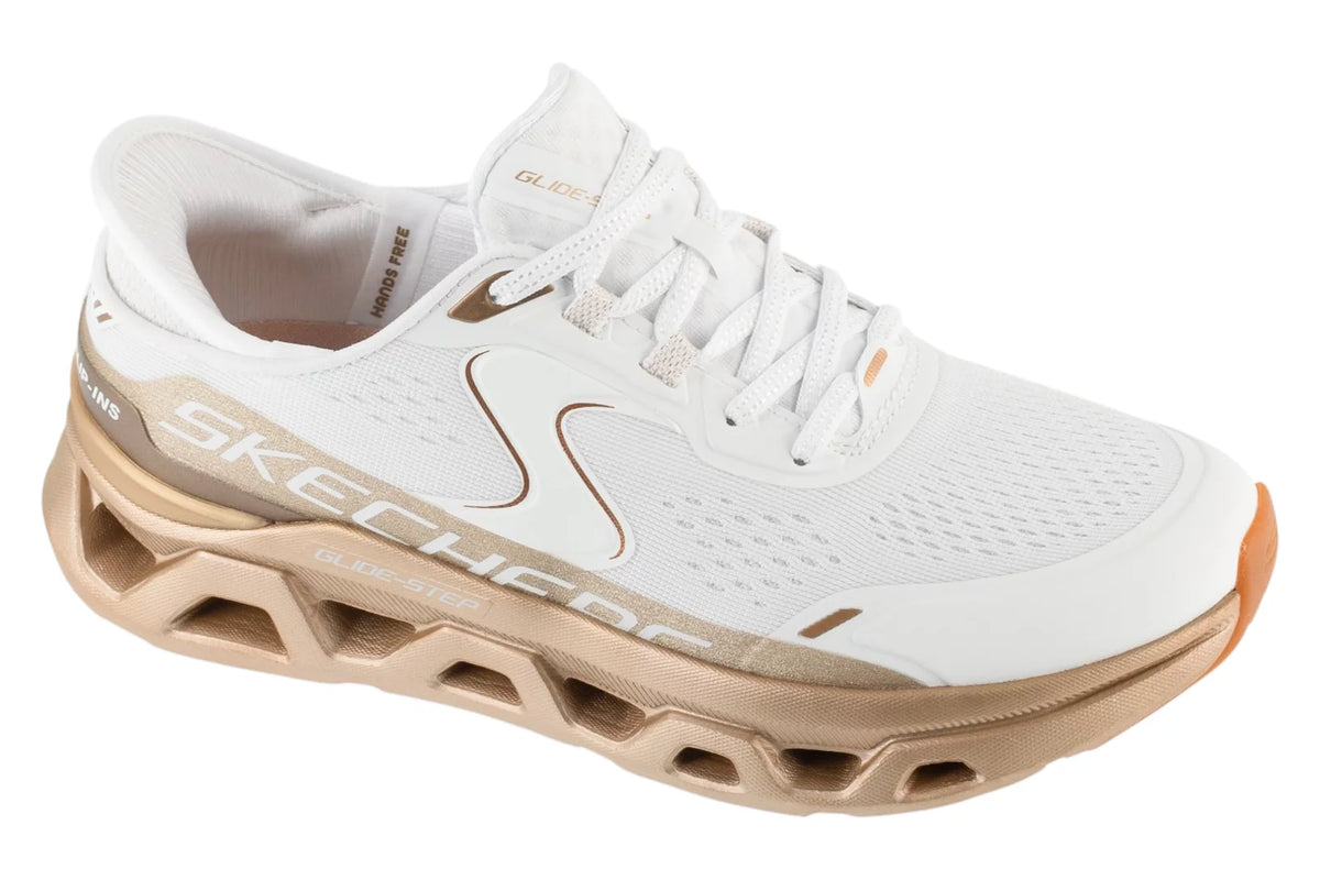 Skechers Slip-Ins: Glide-Step Altus - Starlight Shine 150514-WGD - Białe