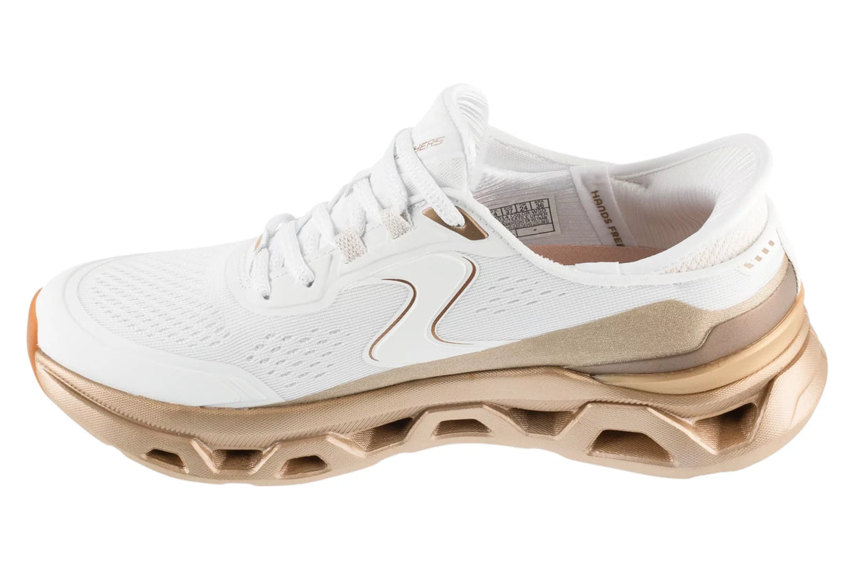 Skechers Slip-Ins: Glide-Step Altus - Starlight Shine 150514-WGD - Białe