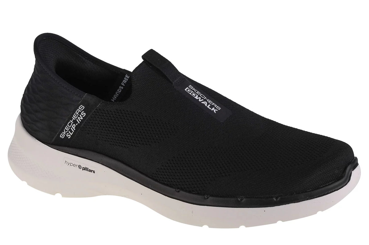 Skechers Slip-Ins: GO WALK 6 - Easy On 216278-BLK - Czarne