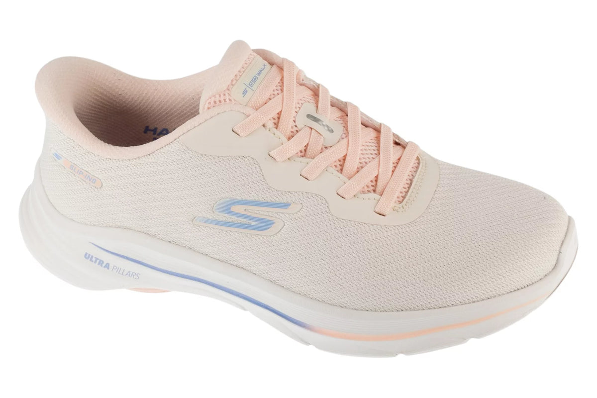 Skechers Slip-Ins: GO Walk 8 - Nadia 125925-NAT - Beżowe