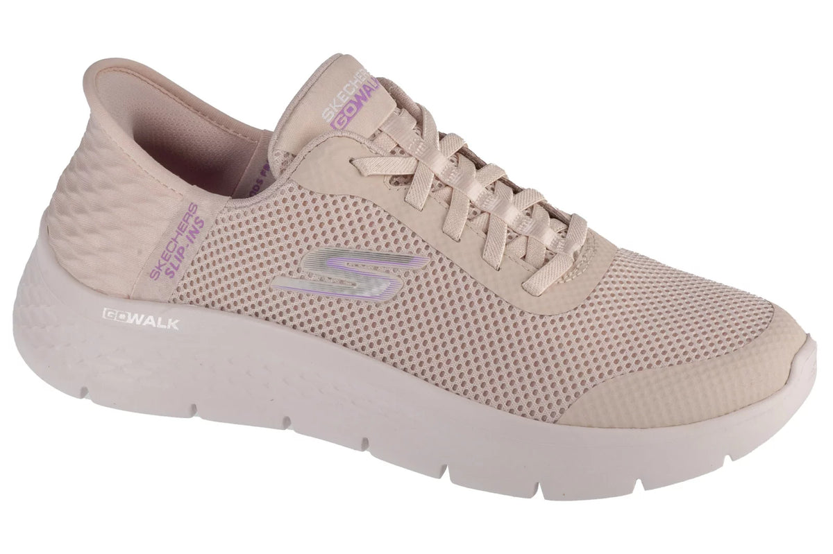 Skechers Slip-Ins: GO WALK Flex - Grand Entry 124836-OFWT - Beżowe