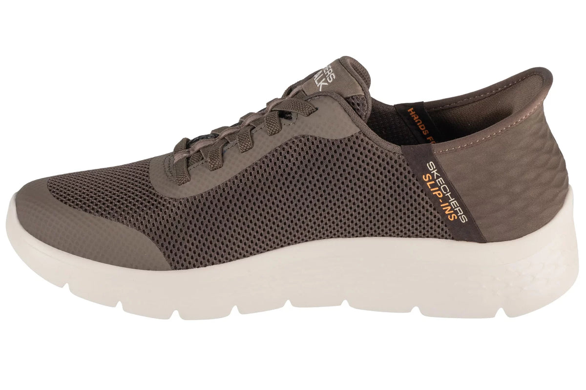 Skechers Slip-Ins: Go Walk Flex - Hands Up 216324-BRN - Brązowe