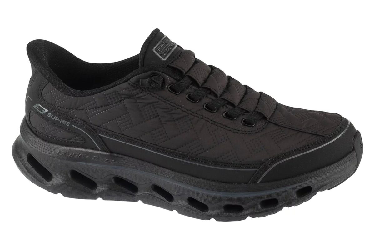 Skechers Slip-ins Go Walk Glide-Step 2.0 - Cozy Walker 217035-BBK - Czarne