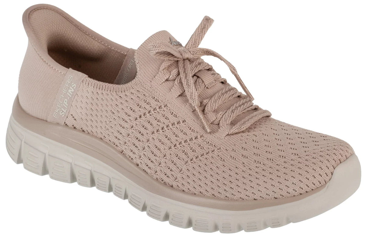 Skechers Slip-Ins Graceful First Blush 100736-TPE - Beżowe