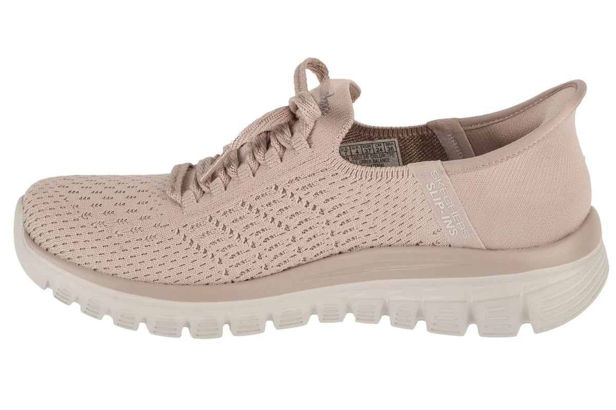 Skechers Slip-Ins Graceful First Blush 100736-TPE - Beżowe