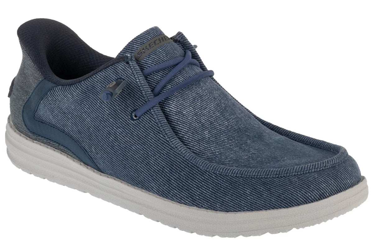 Skechers Slip-Ins: Melson - Coronado 210959-DEN - Granatowe
