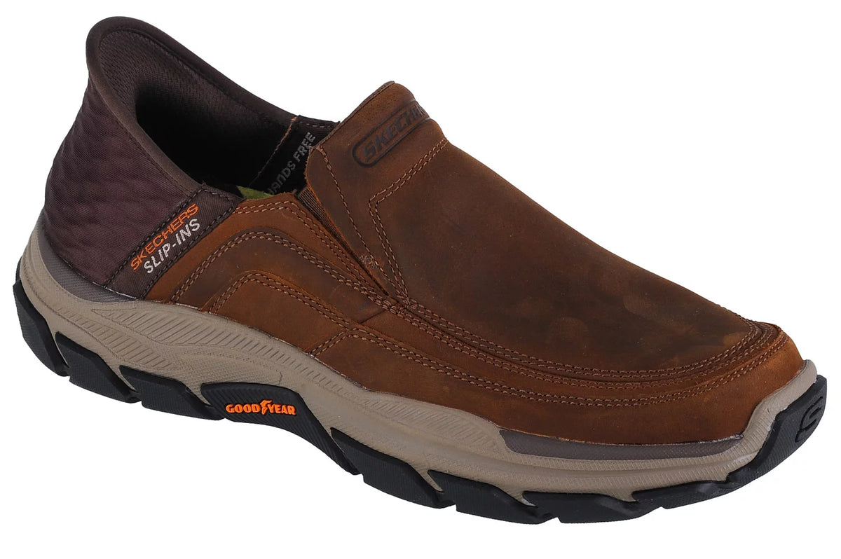 Skechers Slip-Ins Respected - Elgin 204810-CDB - Brązowe