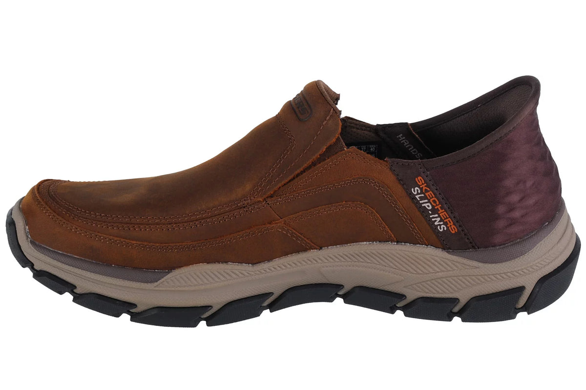 Skechers Slip-Ins Respected - Elgin 204810-CDB - Brązowe