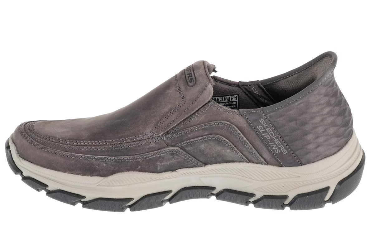 Skechers Slip-Ins Respected - Elgin 204810-CHAR - Czarne