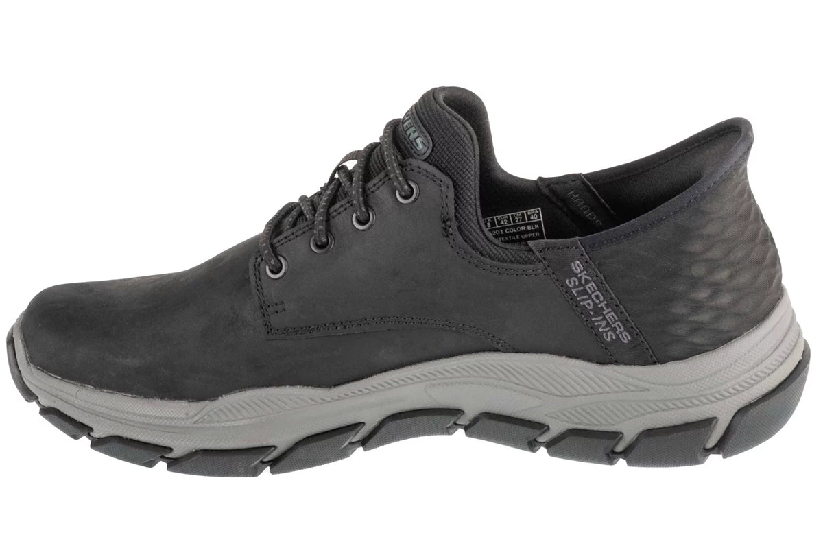 Skechers Slip-Ins: Respected - Garrett 205201-BLK - Czarne