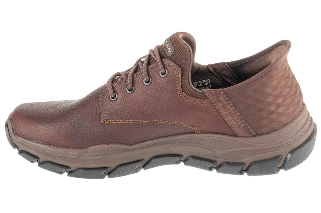 Skechers Slip-Ins: Respected - Garrett 205201-RDBR - Brązowe