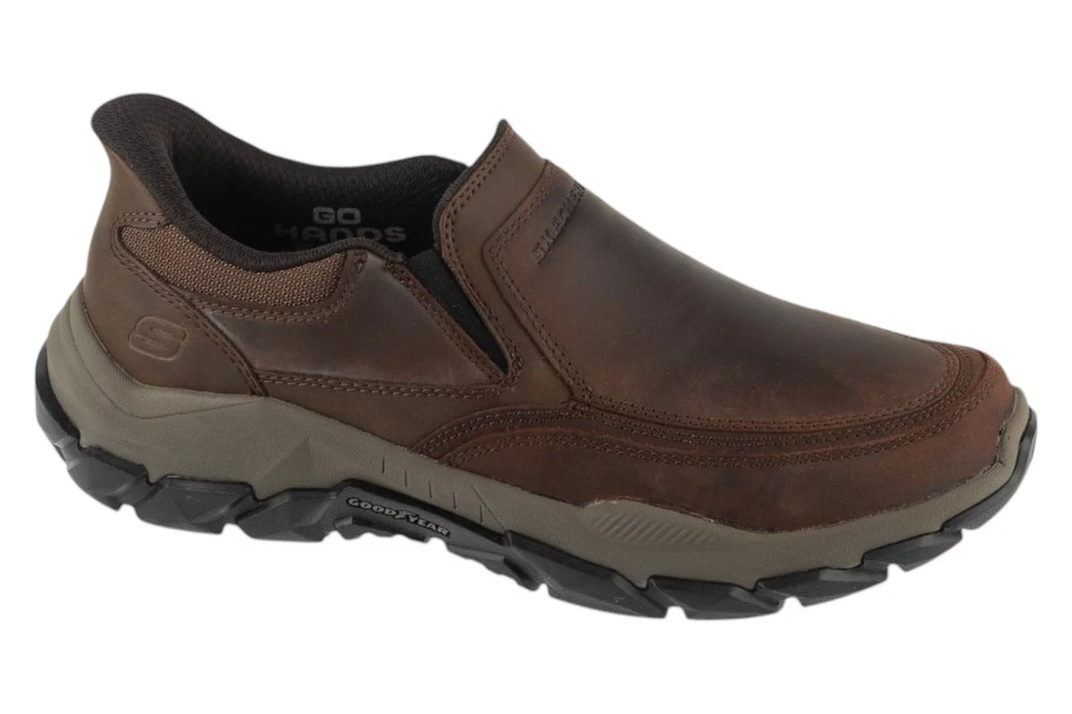 Skechers Slip-Ins: Santoro - Archaic 205680-BRN - Brązowe