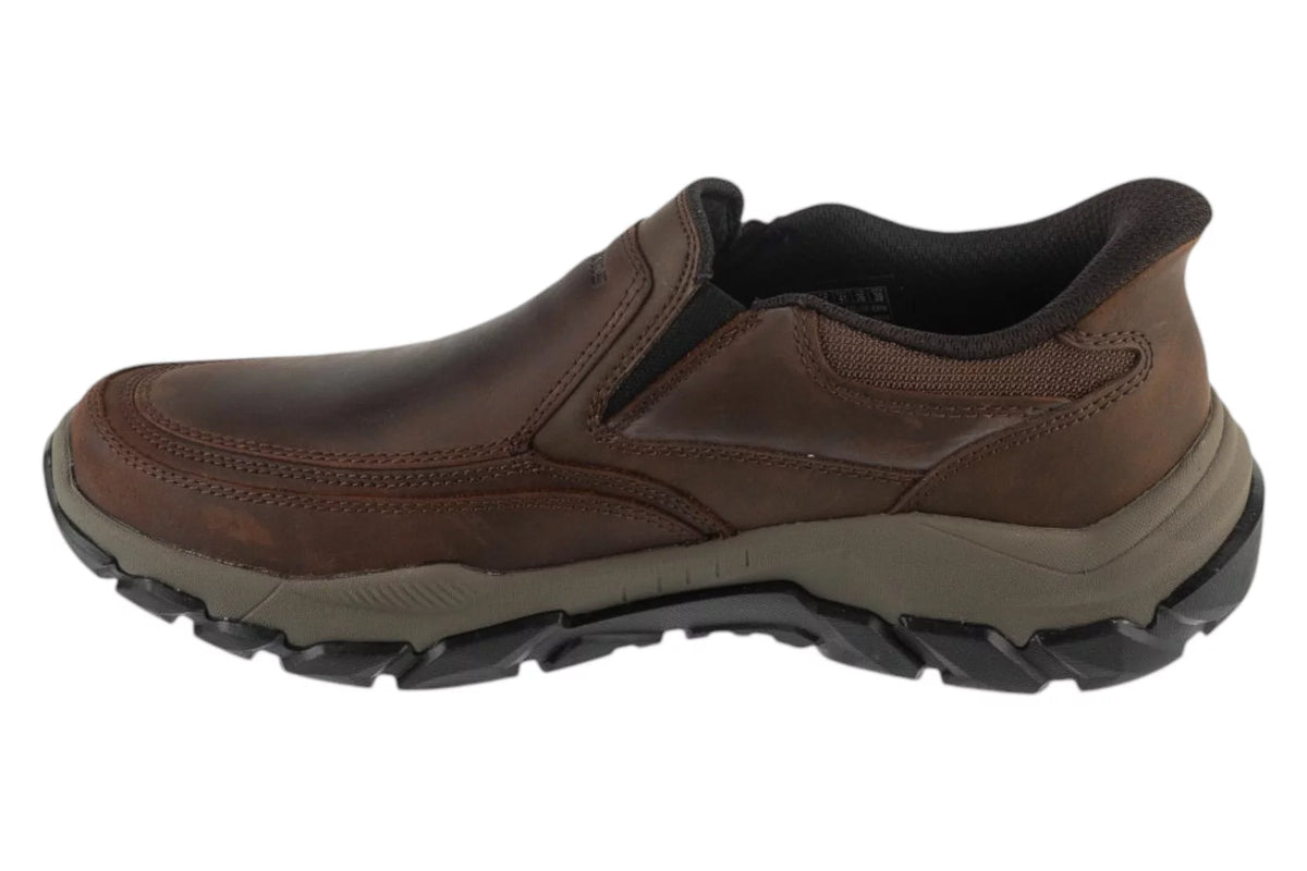 Skechers Slip-Ins: Santoro - Archaic 205680-BRN - Brązowe