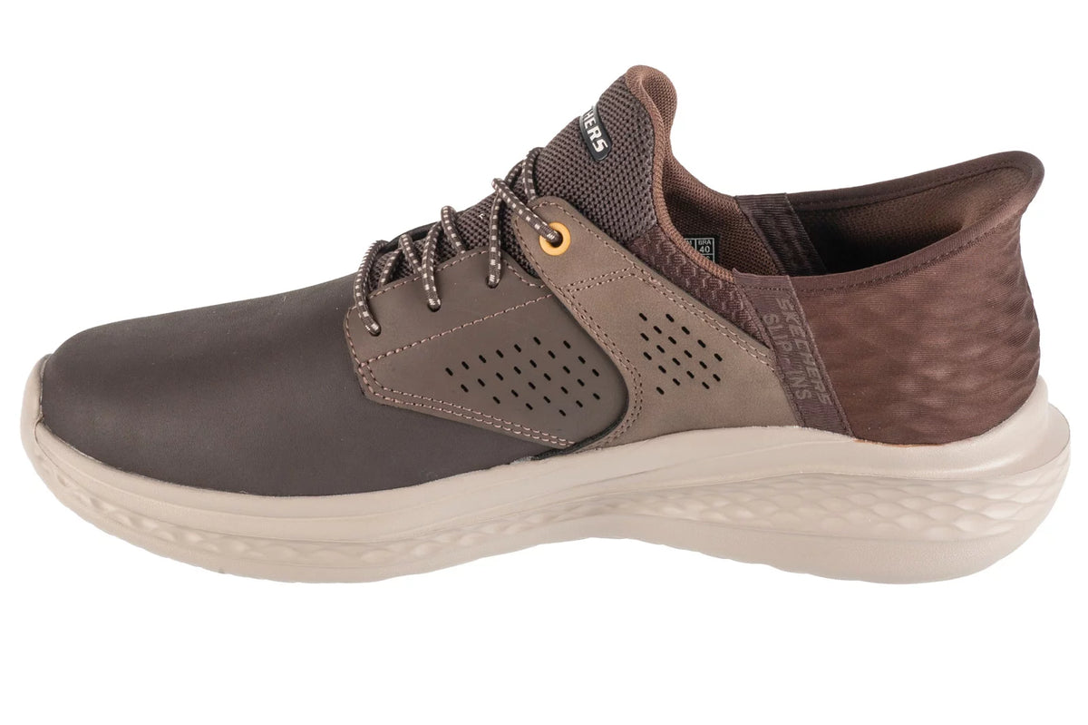 Skechers Slip-Ins: Slade - Macklin 210890-CHOC - Brązowe