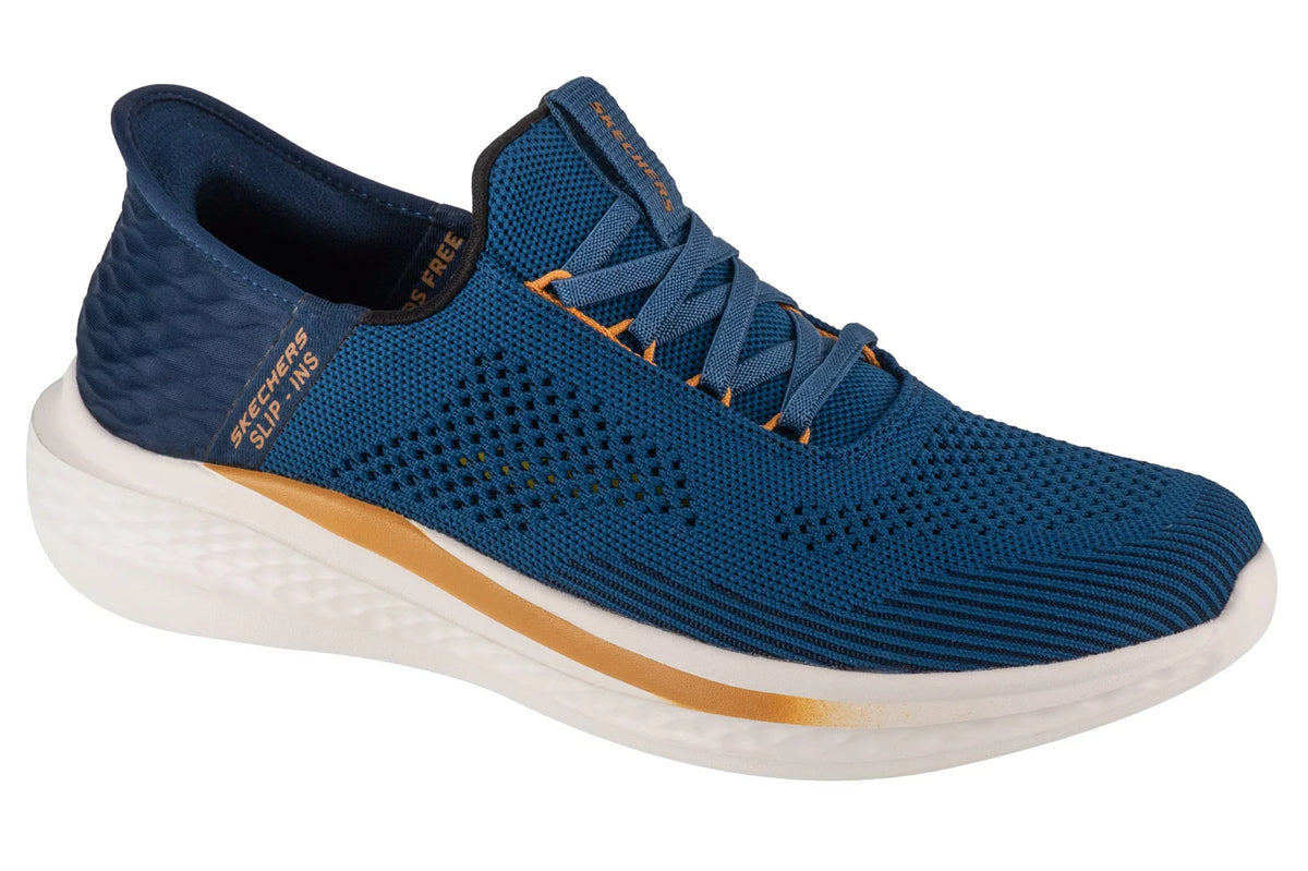 Skechers Slip-Ins: Slade - Quinto 210810-BLU - Niebieskie