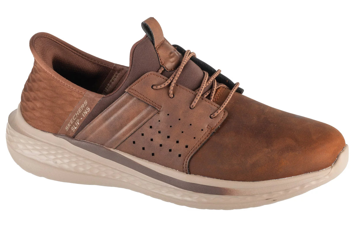Skechers Slip-Ins: Slade - Zachary 210828-CDB - Brązowe