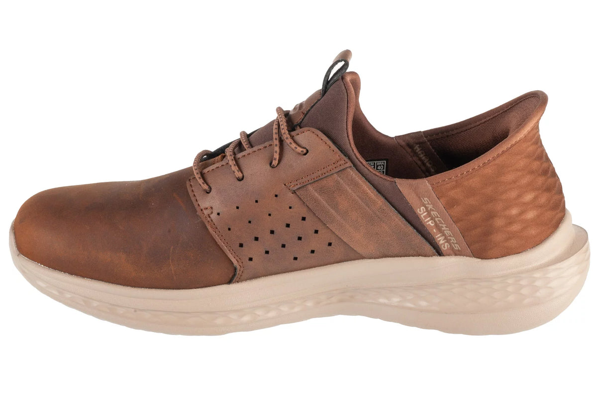 Skechers Slip-Ins: Slade - Zachary 210828-CDB - Brązowe