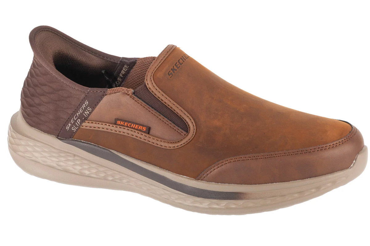 Skechers Slip-Ins: Slade 205237-CDB - Brązowe