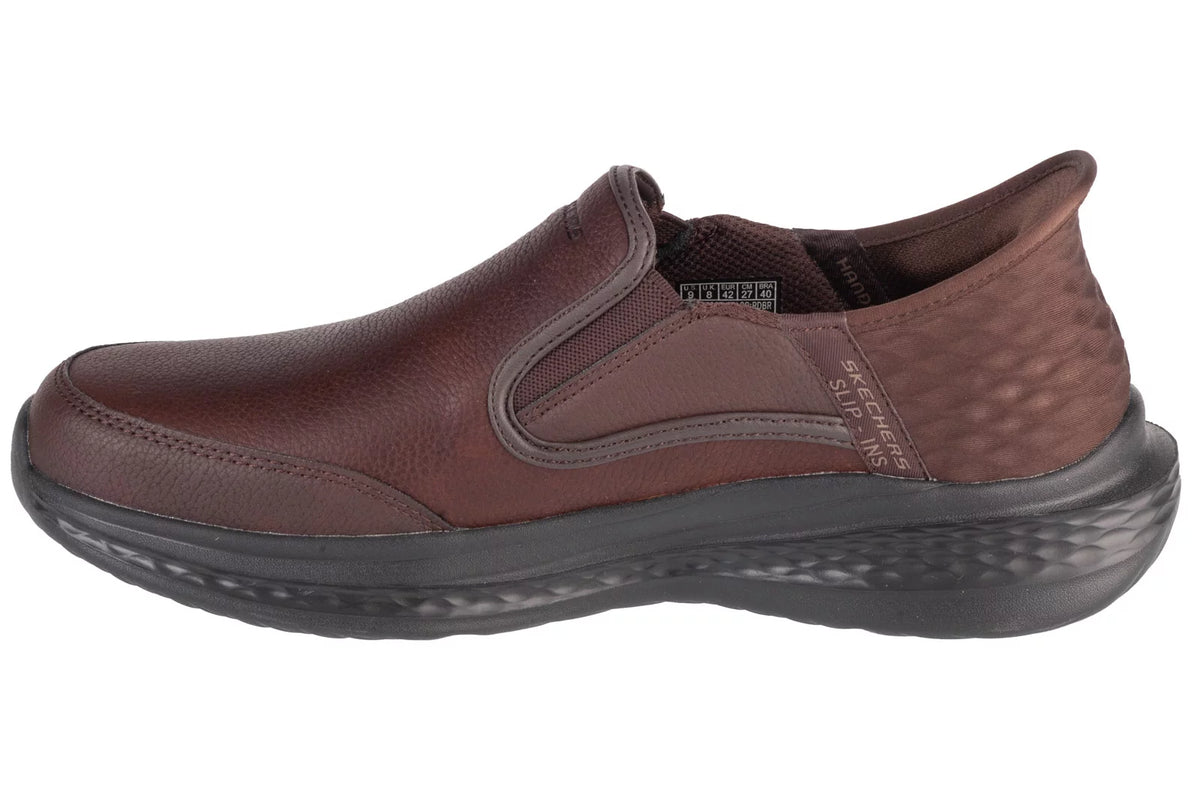 Skechers Slip-Ins: Slade 205237-RDBR - Brązowe