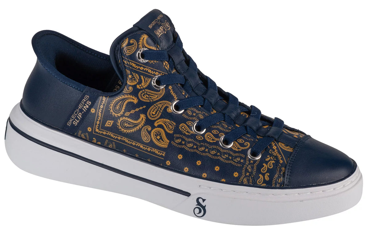 Skechers Slip-Ins Snoop One - Double G 251017-NVY - Granatowe