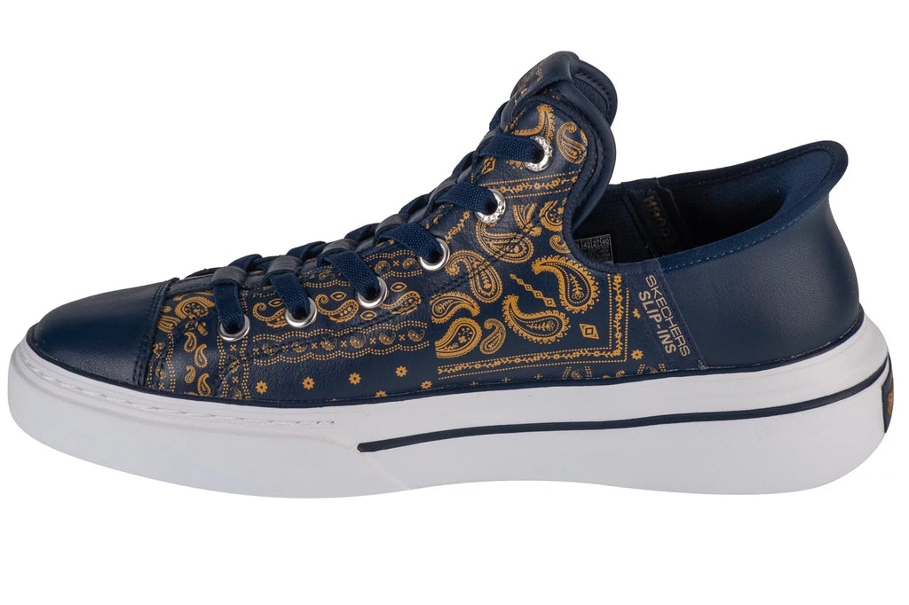Skechers Slip-Ins Snoop One - Double G 251017-NVY - Granatowe