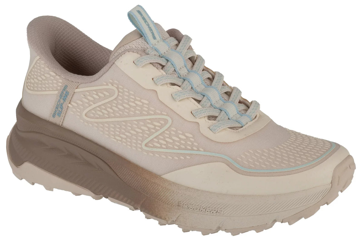 Skechers Slip-Ins: Switch Back - Mist 180157-NAT - Beżowe