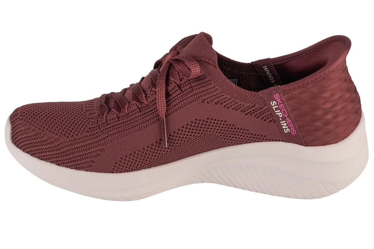 Skechers Slip-Ins Ultra Flex 3.0 - Brilliant 149710-BURG - Czerwone