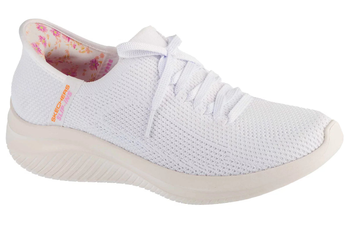 Skechers Slip-Ins: Ultra Flex 3.0 - Morning Blosso 150441-WHT - Białe