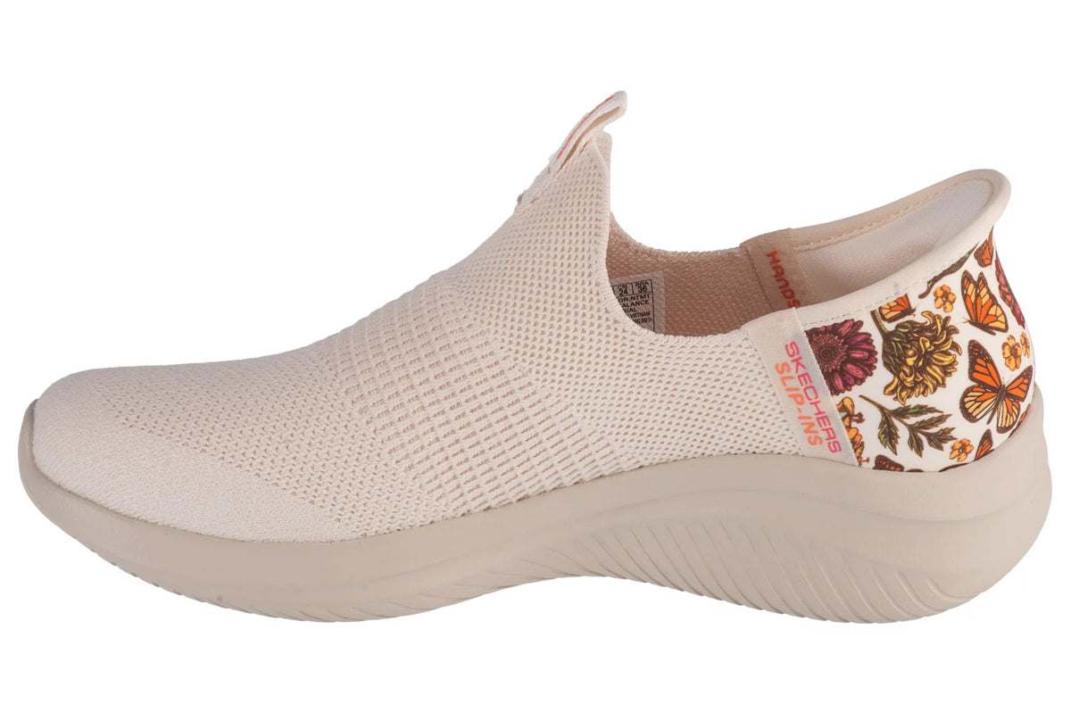 Skechers Slip-Ins Ultra Flex 3.0 New Wings 150168-NTMT - Białe