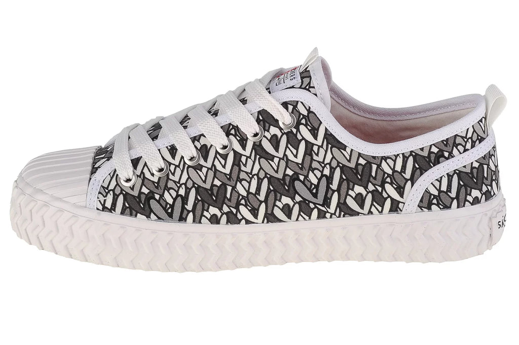 Skechers Street Trax-One That Stands Out 155501-WBK - Białe