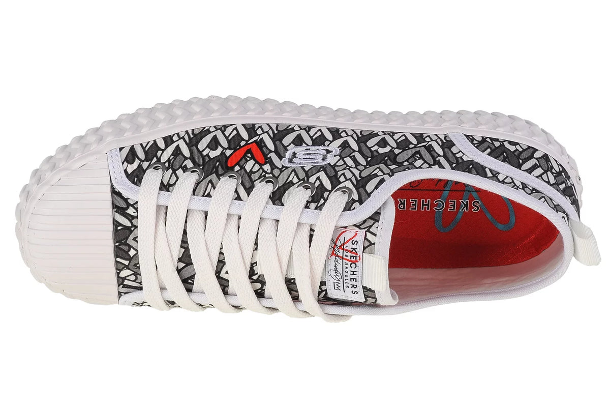 Skechers Street Trax-One That Stands Out 155501-WBK - Białe