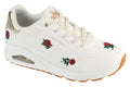 Skechers Uno - Champagne and Roses 177862-WRD - Białe