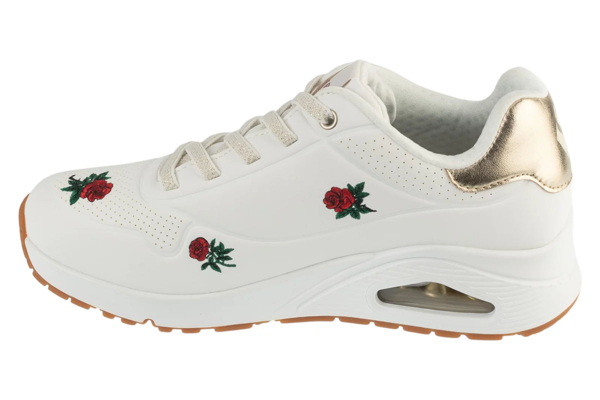 Skechers Uno - Champagne and Roses 177862-WRD - Białe