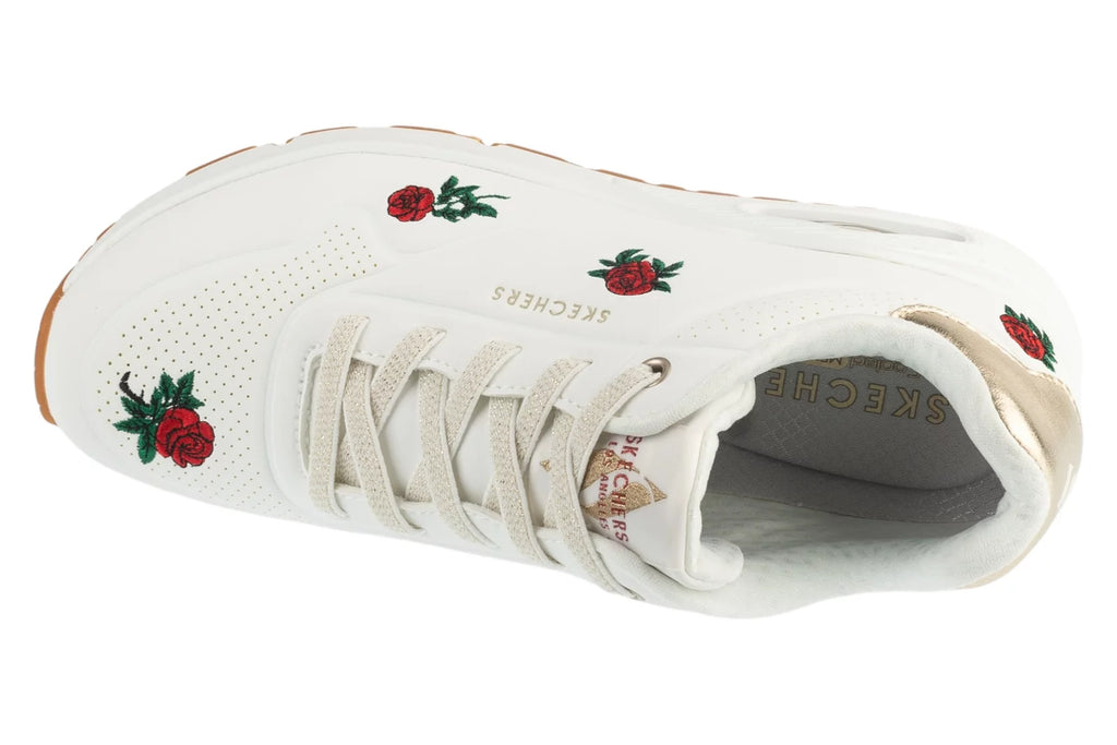 Skechers Uno - Champagne and Roses 177862-WRD - Białe